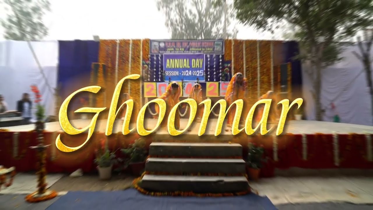 Ghoomar | Rajasthani Dance | GRM Public School | Ranholla