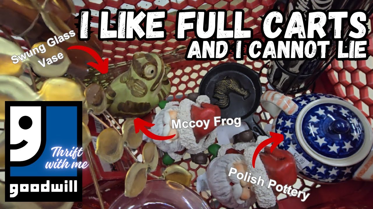 I Like Full Carts | Goodwill Thrift with Me | Ebay | Reselling 7/14/24