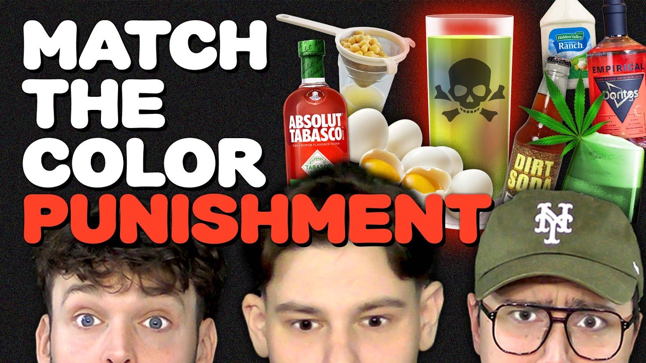 THE LOSER DRINKS SLOP! | Match The Cups OR Drink What’s Inside (2026) PUNISHMENT