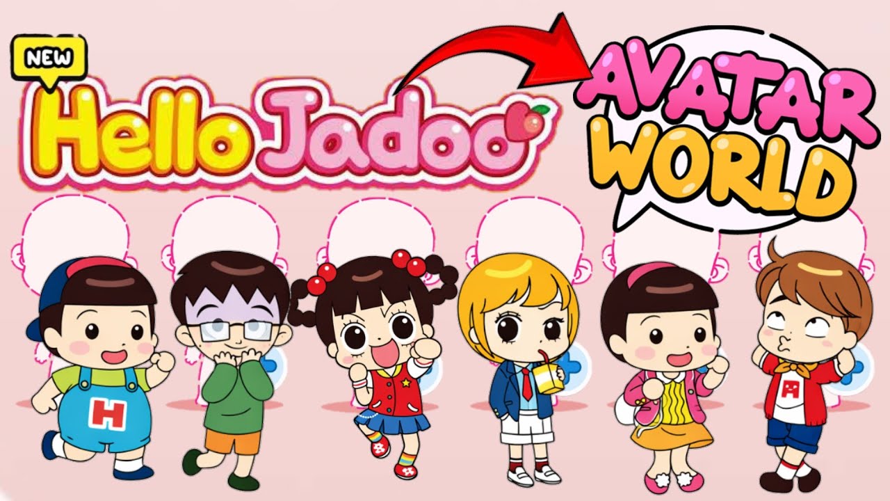 NEW✅ HOW TO MAKE HELLO JADOO-INSPIRED LOOK FROM AVATAR WORLD 🌍🎮 #pazuavatarworld #pazu