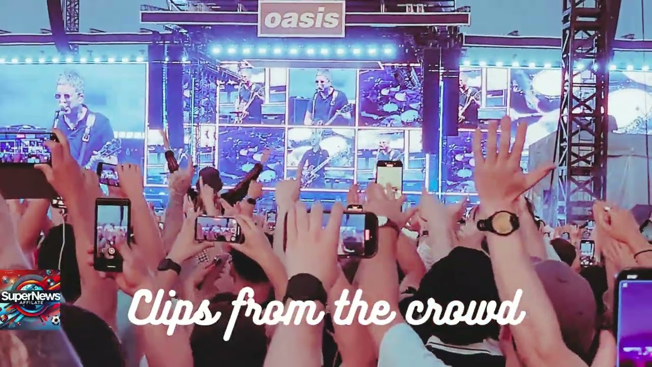 Clips from the crowd | Oasis | Heaton Park | July 2025
