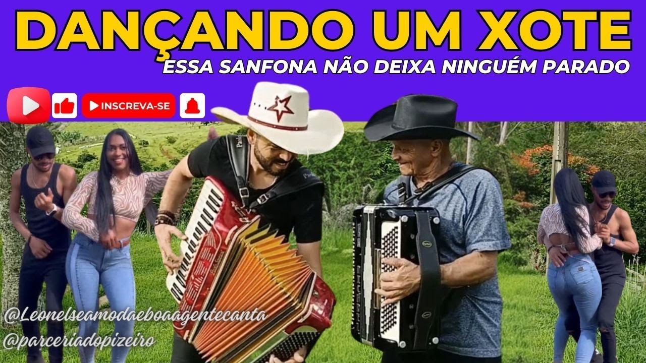 DAN&Ccedil;ANDO UM XOTE-LEONEL & PINHEIRINHO ( Pai e Filho)