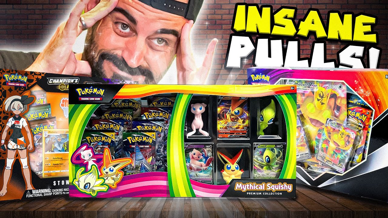 I DID IT AGAIN! Opening Mythical Pokemon Cards
