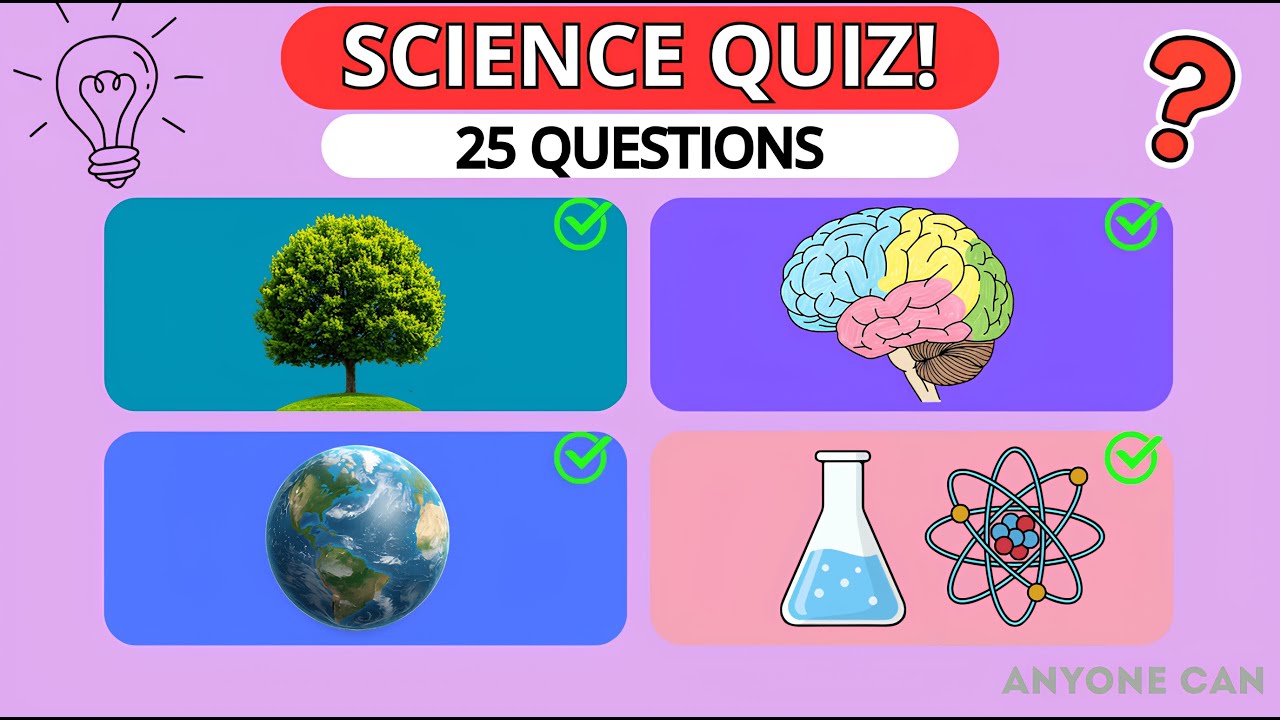 SCIENCE QUIZ 🧬 | General Knowledge Test