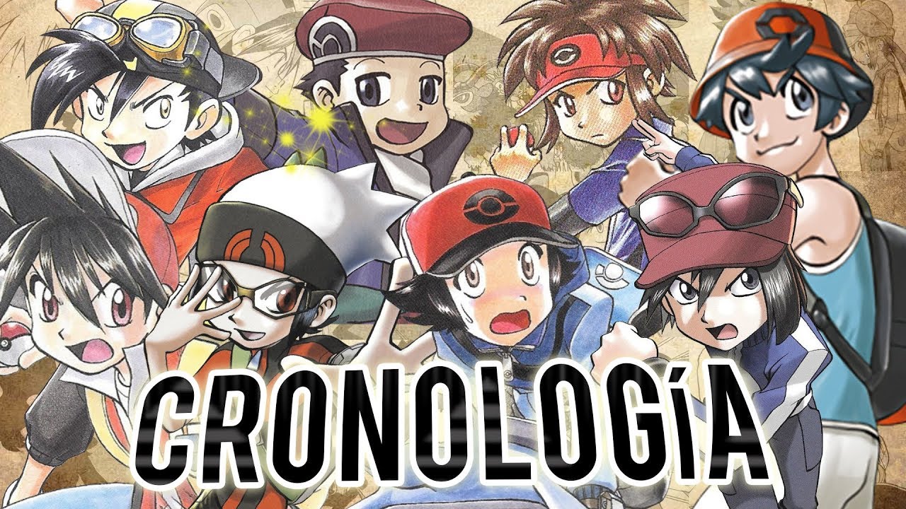 CRONOLOGÍA COMPLETA DE POKÉMON SPECIAL - ESPECIAL ANIVERSARIO DEL MANGA