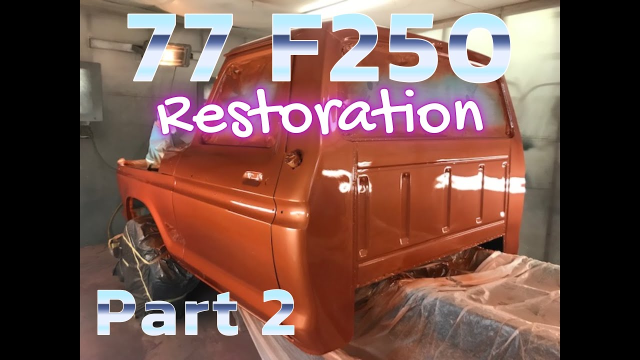 Dentside F250 Highboy restoration, part 2, more metalwork and paint!