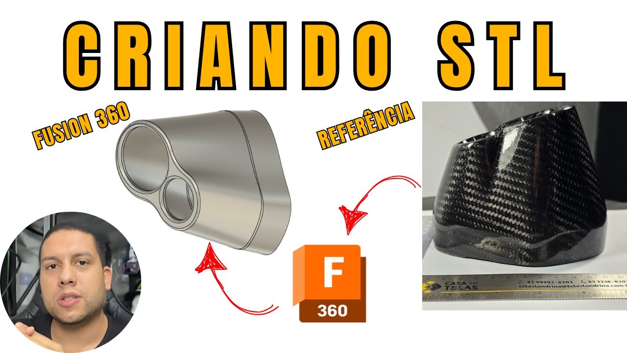 Modelando para Impressão 3D rápido e fácil do ZERO