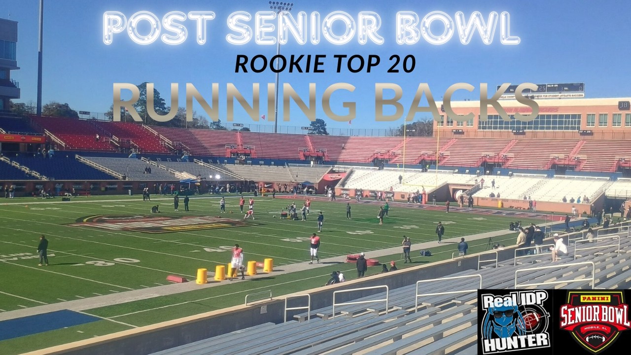Top 20 Rookie Running backs (RB) Rankings 2026 | Pre-Combine| Post-Senior Bowl Rankings