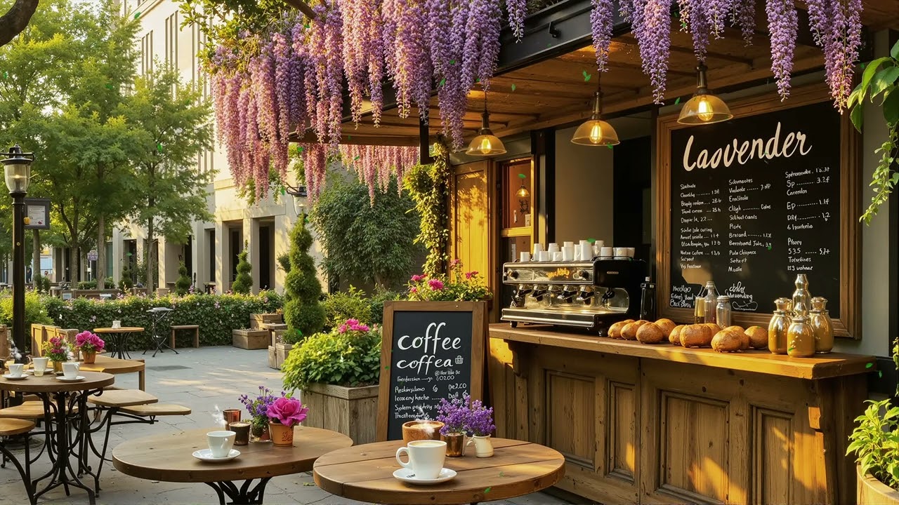 Cozy Spring Coffee Jazz ☕🌸 Smooth Jazz Sounds for Peaceful Daily Moments