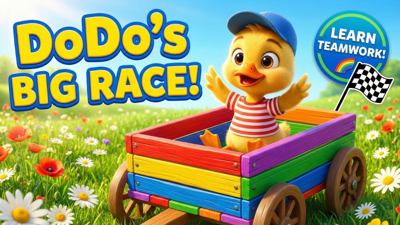 DoDo's Big Race Day 🏁 Learn About Perseverance & Asking for Help  Forest Friends School