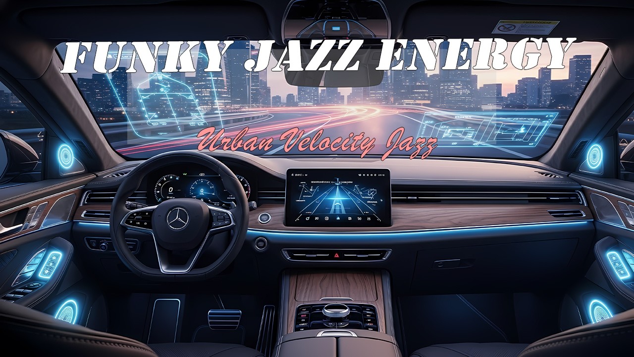 Urban Velocity Jazz ⚡🌆 Funk Grooves for Night Cruise