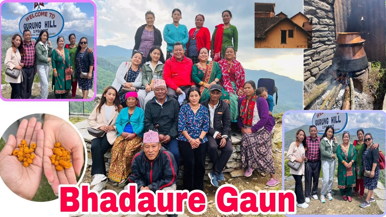 भदौरे गाउँ Bhadaure gau (village)|| kaski ||pokhara|| Susmita vlog ||