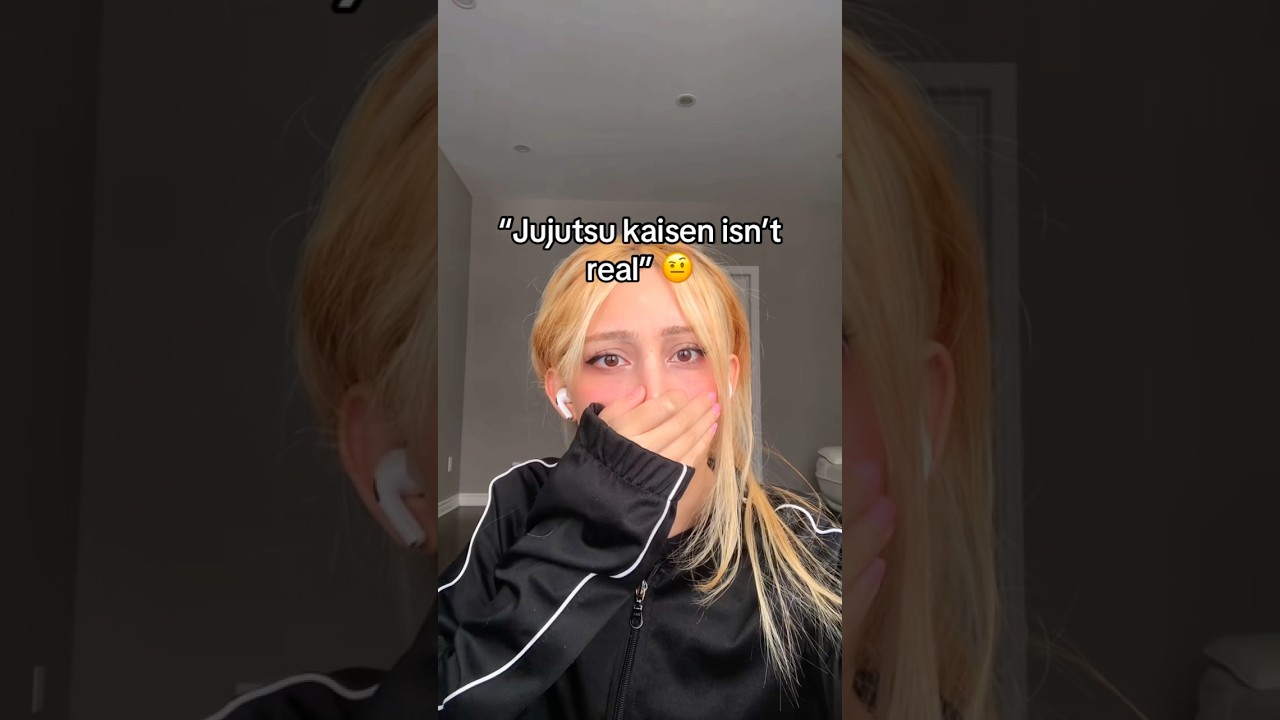 &ldquo;jujutsu kaisen isn&rsquo;t real&rdquo; 🤨 #jjk #jujutsukaisen