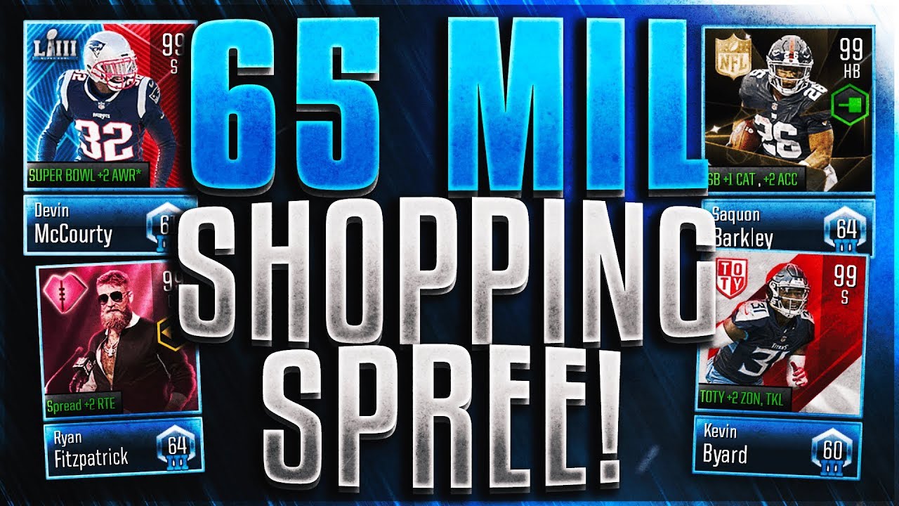 $65,000,000 COINS SQUAD BUILDER!? HOLY CRAP. WORLD'S BIGGEST SPREE IN OVERDRIVE!