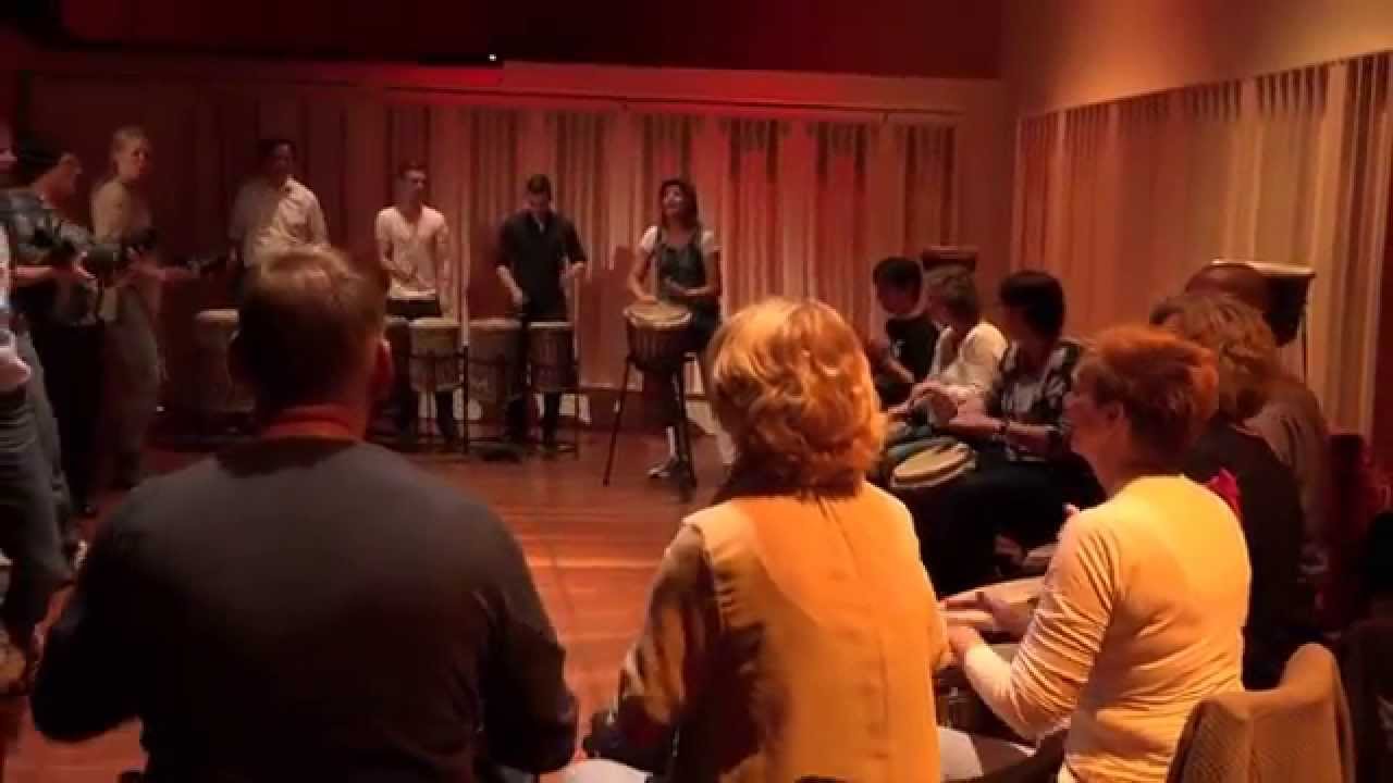 Djembe AGOGO met kleinere groep