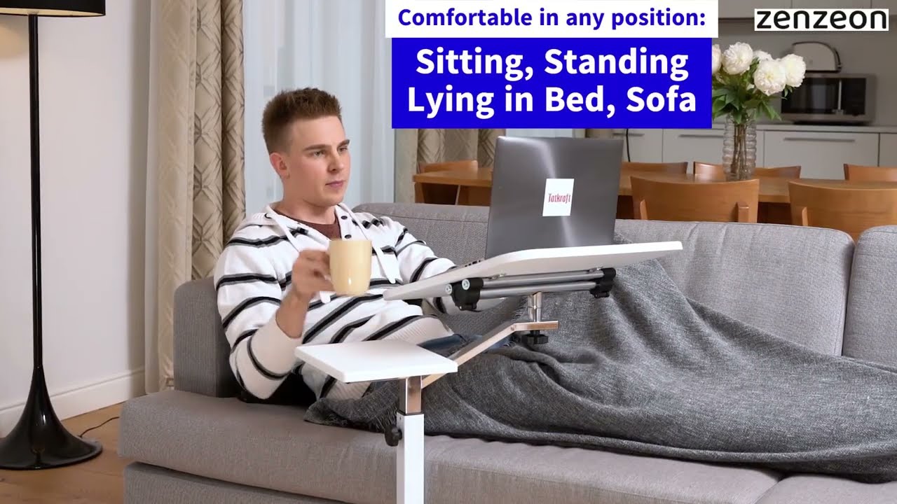 Laptop Desk,✅Portable Laptop Table, Tatkraft Like: zenzeon.com #laptopdesk #laptoptable #zenzeon