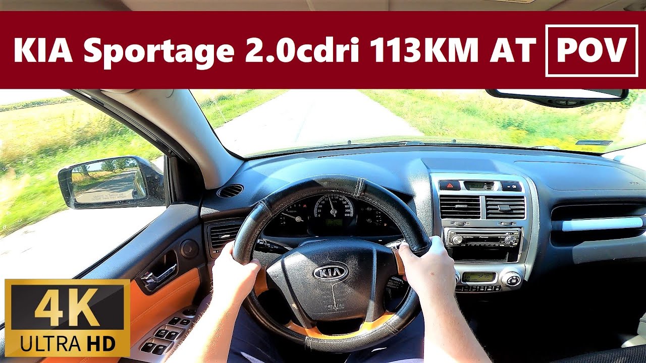 Kia Sportage II 2.0crdi 113KM (2005)  POV DRIVE Test | Automatic | 4K #61