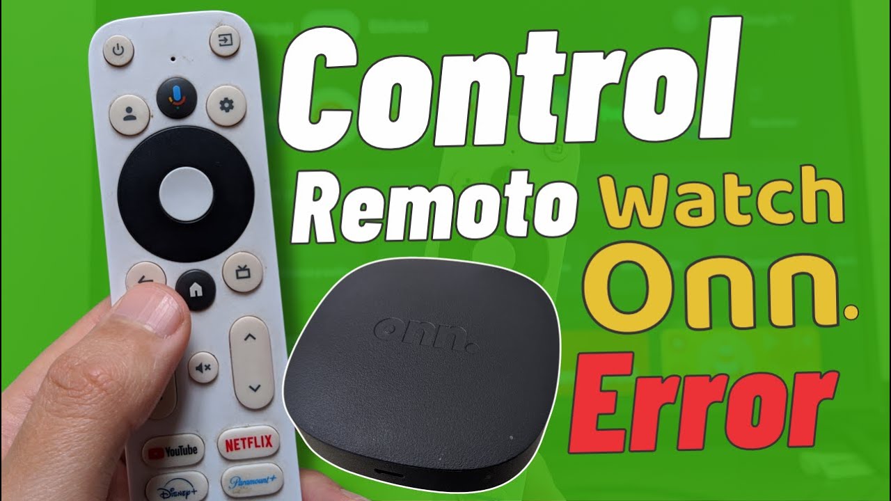 🚨📡 Arreglar CONTROL REMOTO TVBOX Watch Onn – Error Solucionado 🔥