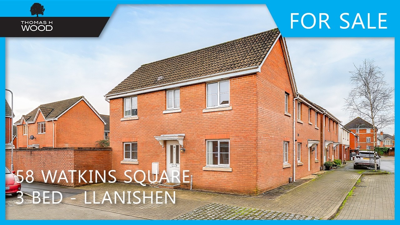 Walk-through property video tour of 58 Watkins Square Llanishen - Cardiff