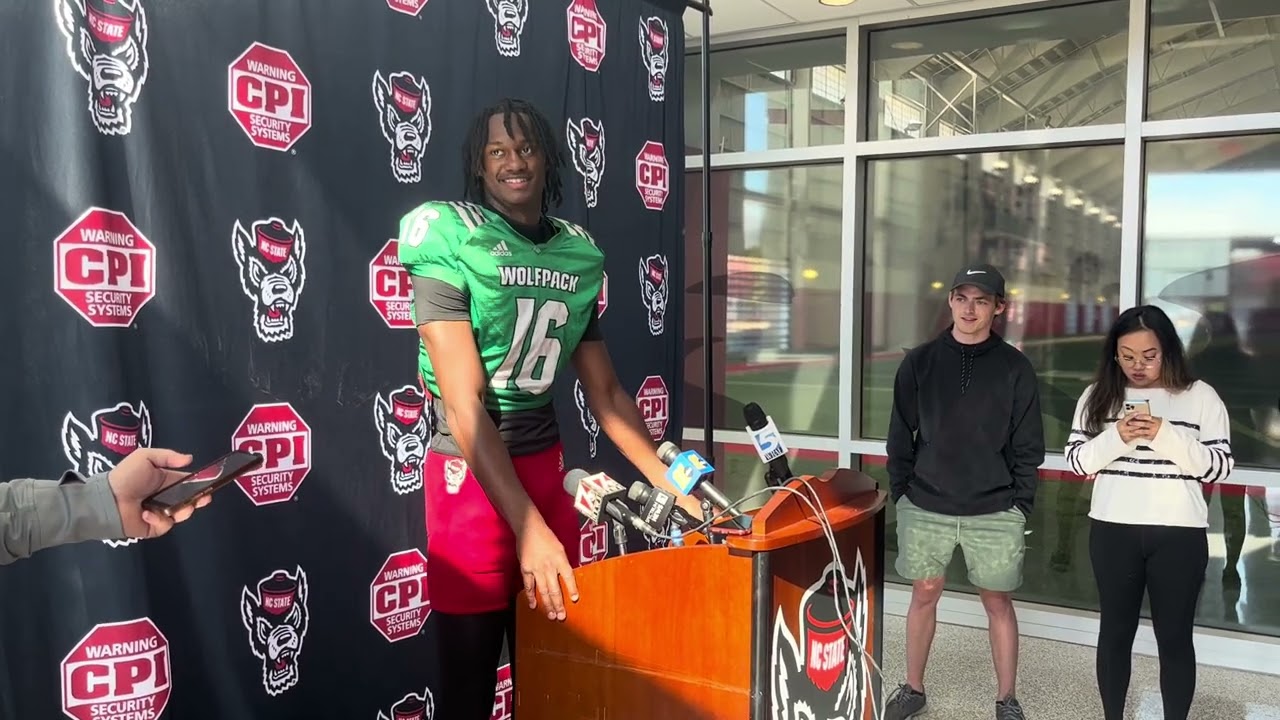 NC State QB CJ Bailey talks bond with Grayson McCall, bye week thoughts