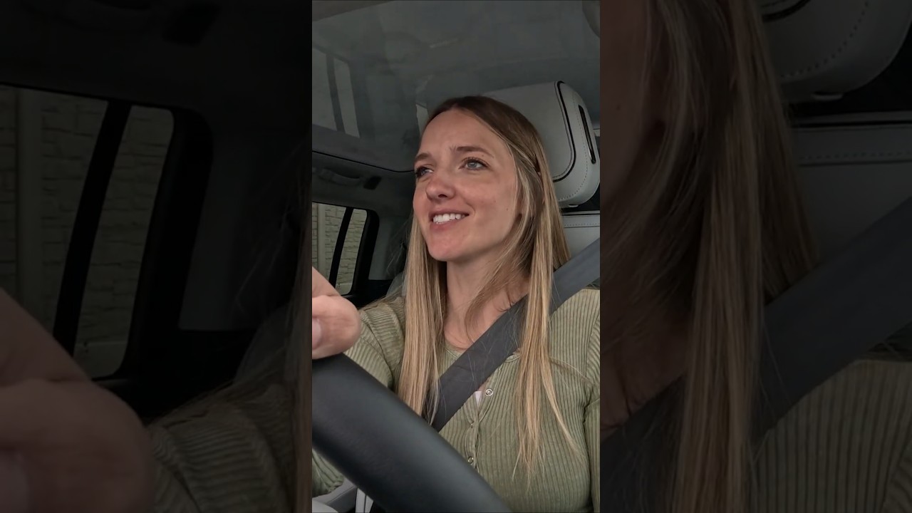 How does she drive without using her feet?