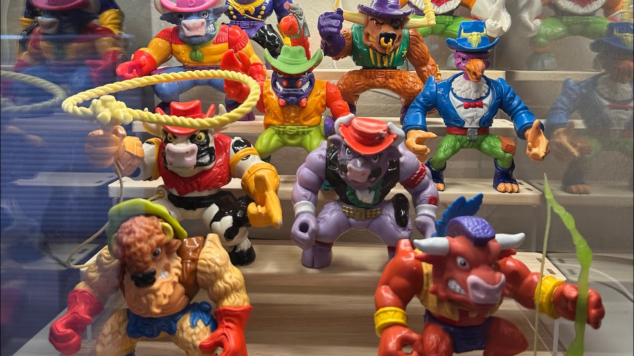 HIT 90’s Cartoon Action Figures:Cowboys of Moo Mesa #vintagetoys