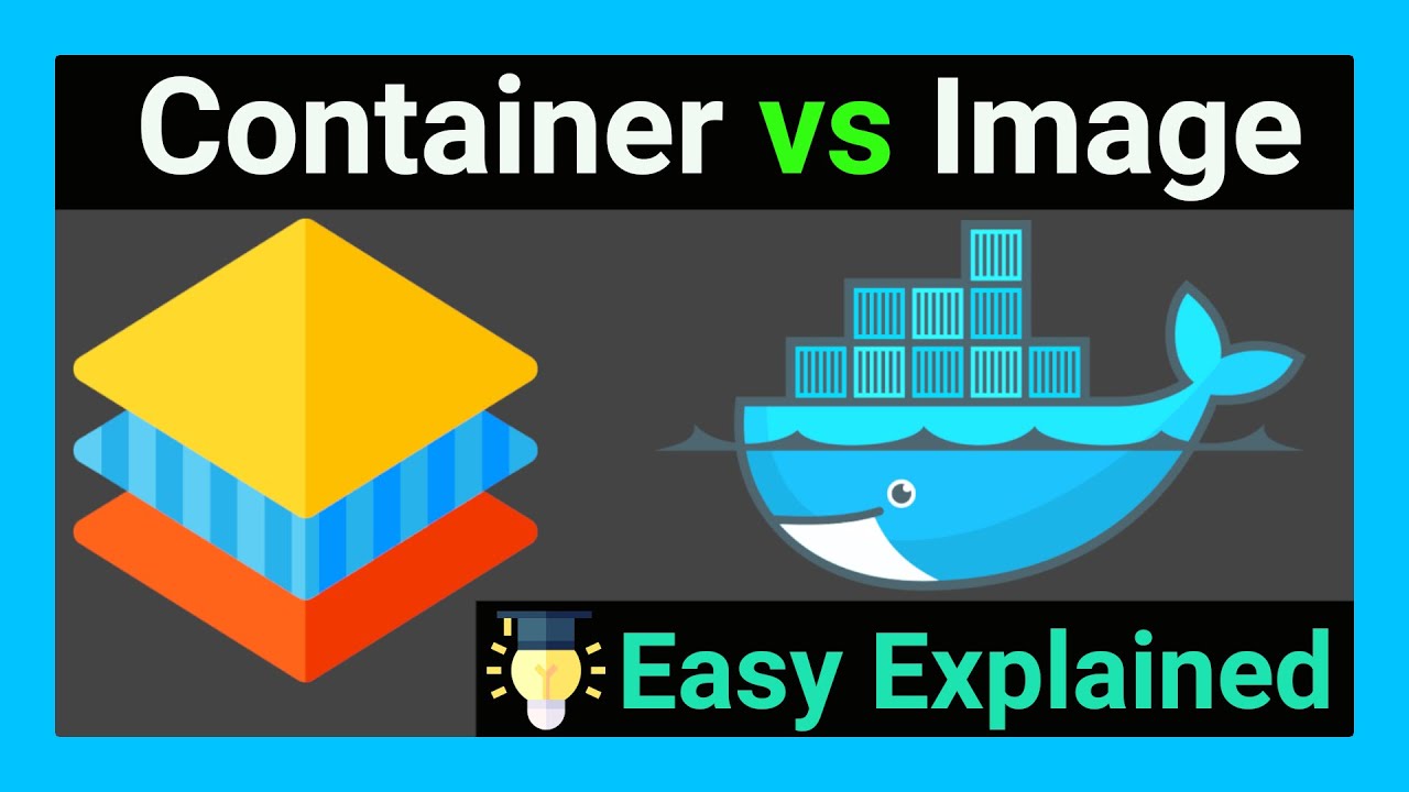 DOCKER image vs container: Difference EASILY explained with 🍪 for beginners. Rebuild on file changes