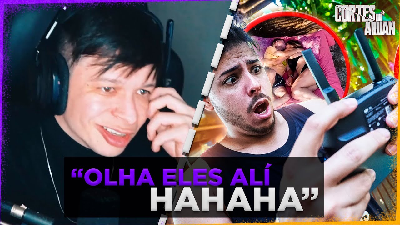 ARUAN REAGE A ESPIONANDO MEUS AMIGOS NA ILHA PARTICULAR QUANDO EU ME DEPARO COM ISSO…(RENATO GARCIA)