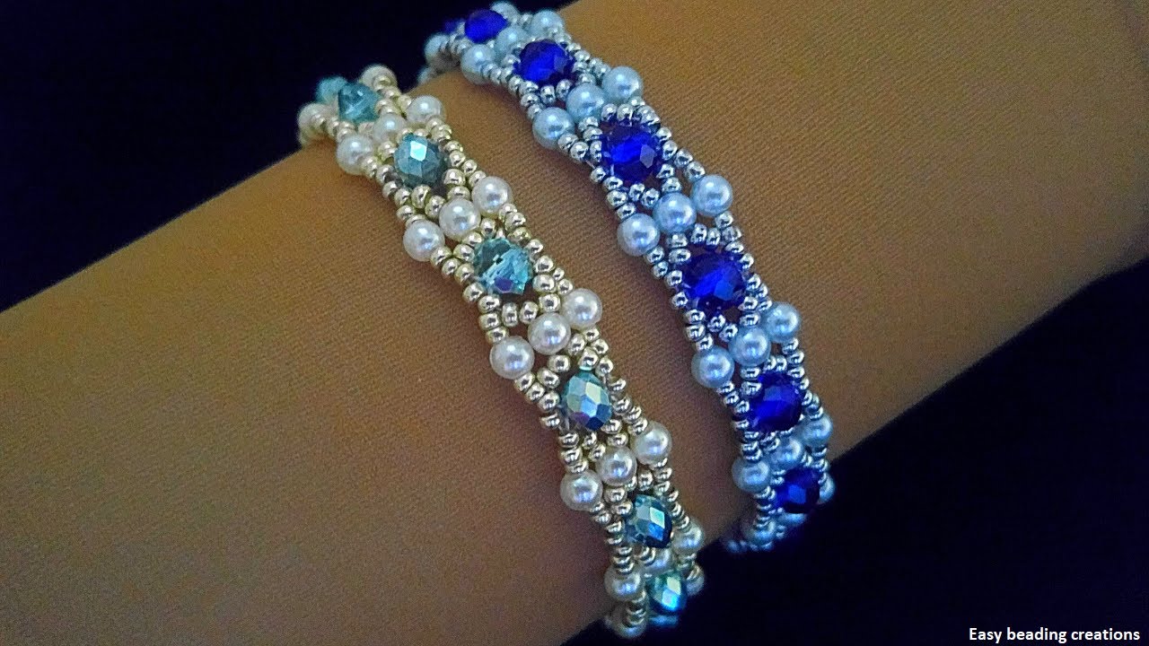 DIY women bracelets // Beginner bracelet pattern//