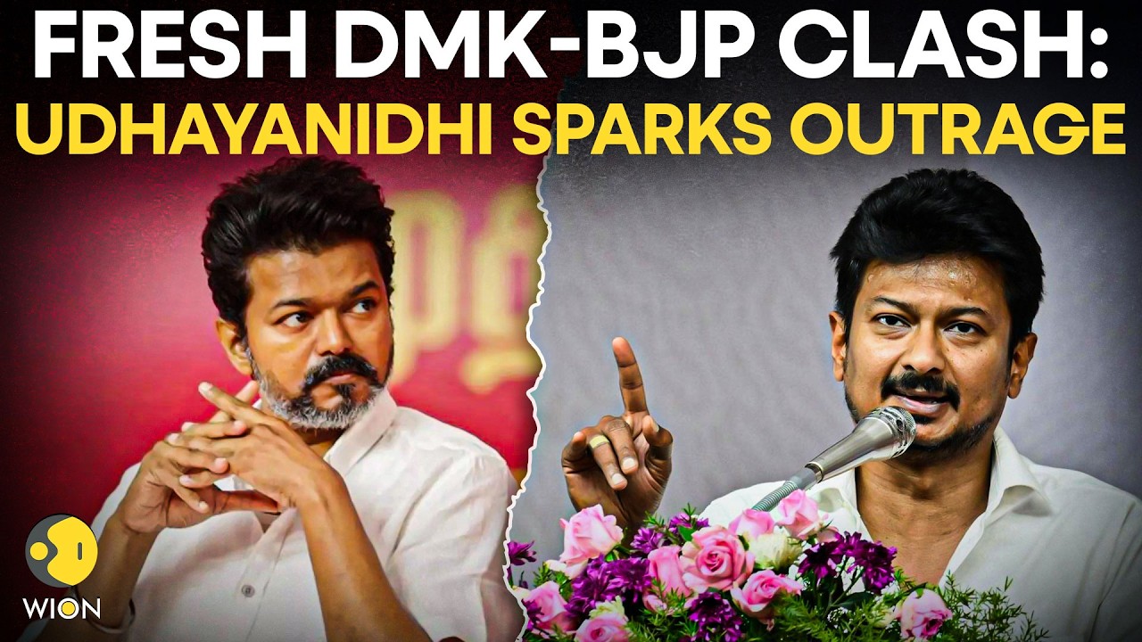 DMK vs BJP War Reignites: Udhayanidhi Stalin&rsquo;s Sanatanam Comment Sparks Outrage | WION Originals