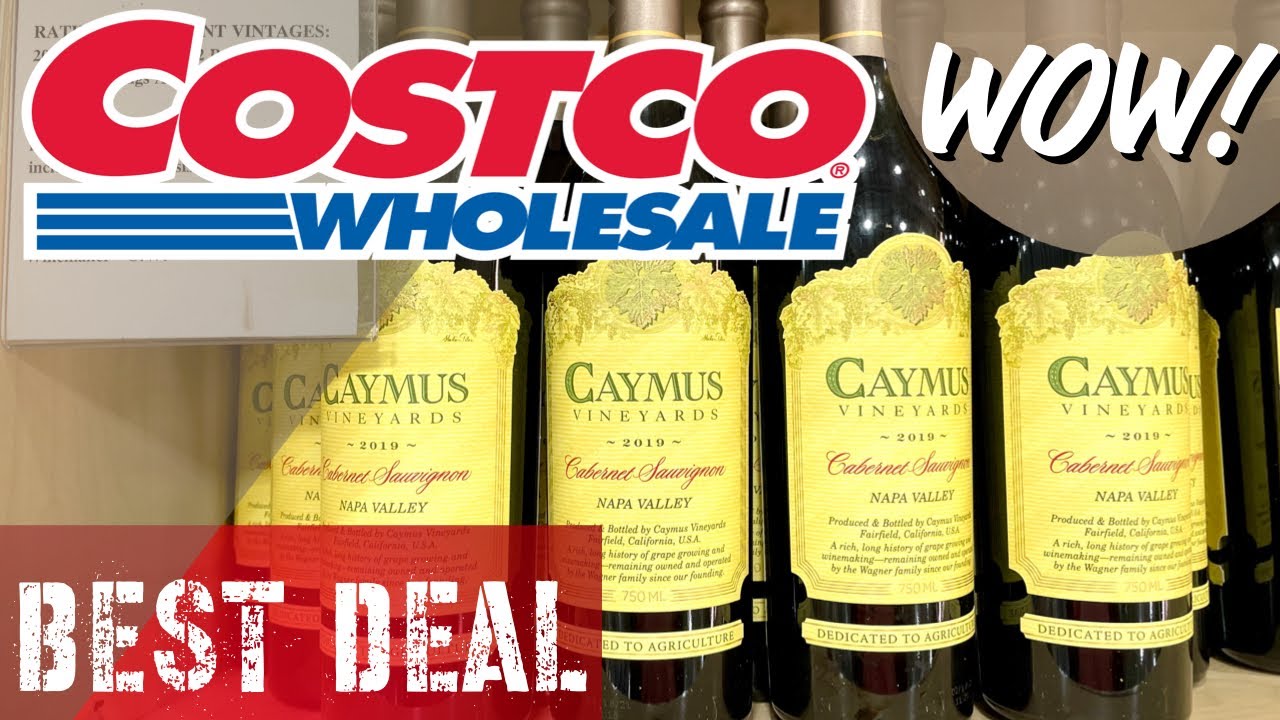 CAYMUS Wine at COSTCO!!! Best Price 🤩🍷🍾 Worth It??