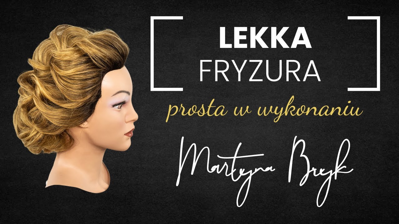 LEKKA FRYZURA  prosta w wykonaniu