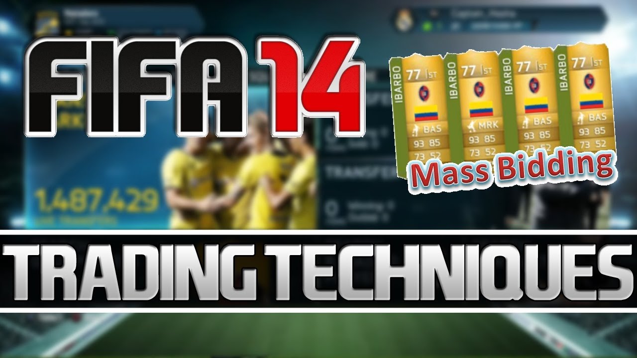 FIFA 14 | Trading Technique #11 | Mass Bidding Method!