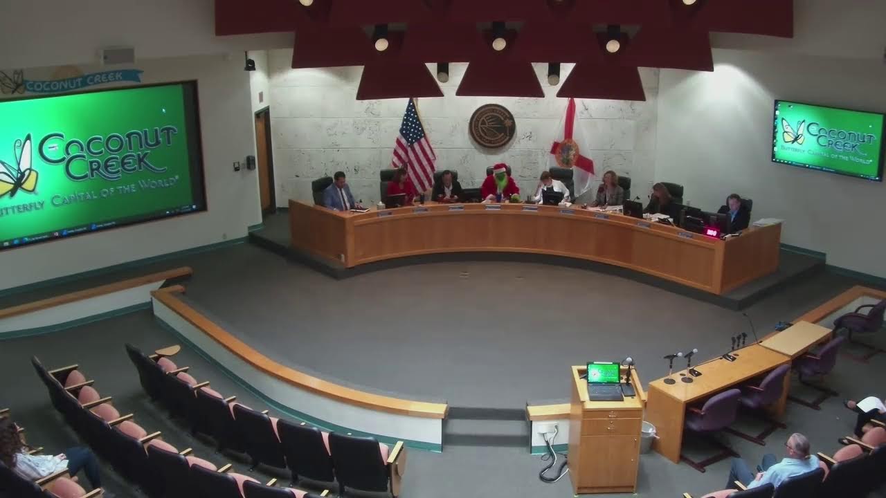 City of Coconut Creek City Commission Meeting-12/11/2025