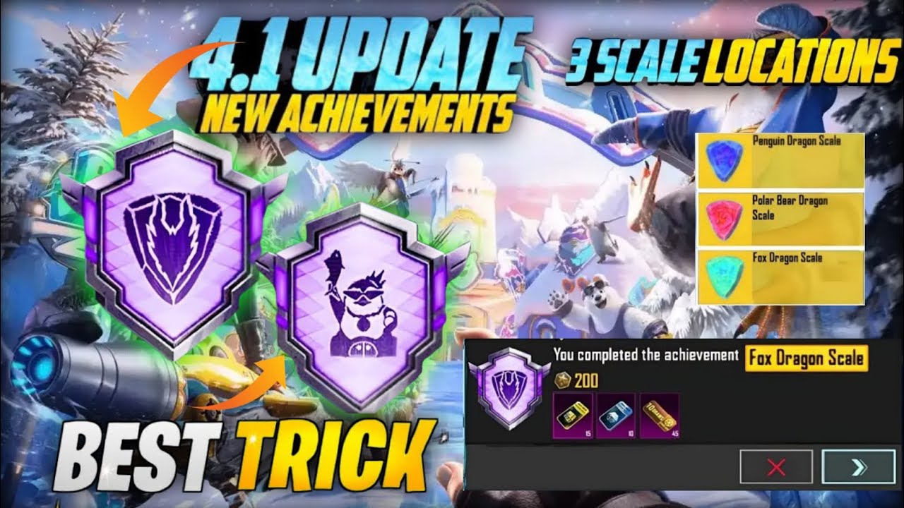 How To Complete Achievement | ( Ice Dragon Witness And Arctic Adventure ) Achievement | Best Tricks
