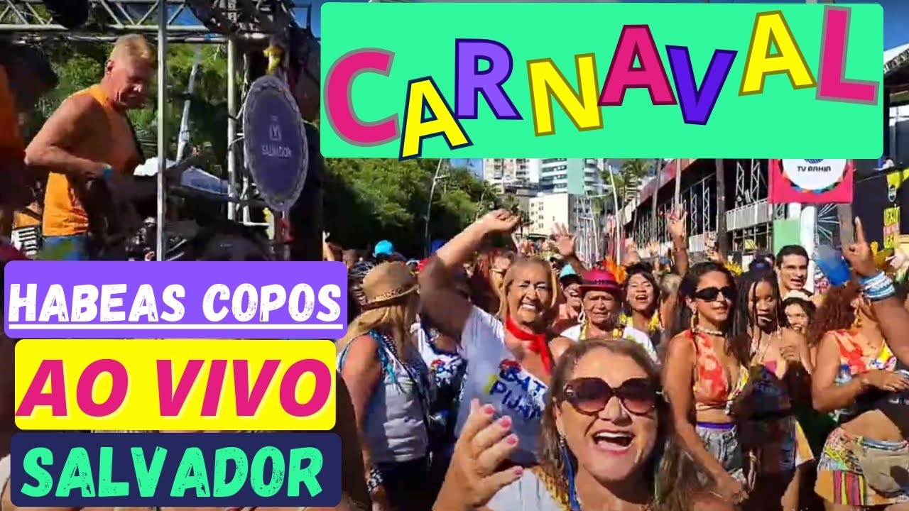 CARNAVAL de SALVADOR Ao ViVO / PrÉ CARNAVAL de Salvador / Salvador Bahia Brasil