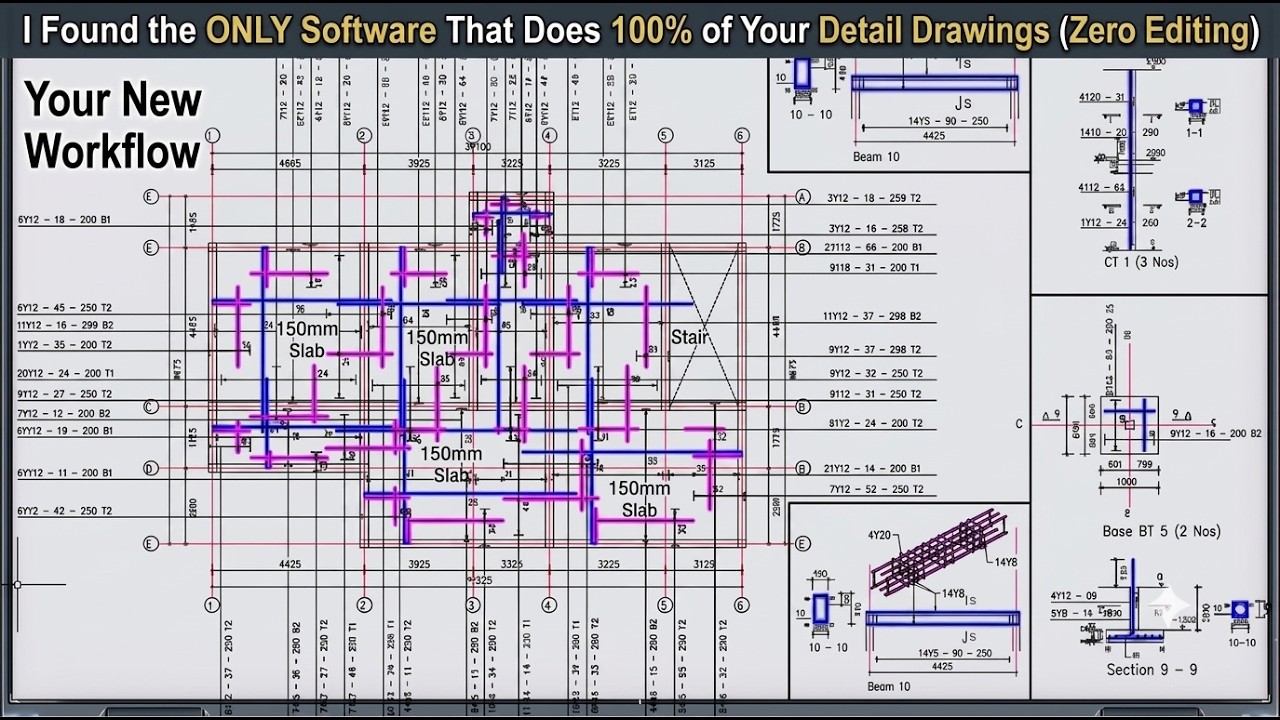 I Found the ONLY Software That Does 100% of Your Detail Drawings (Zero Editing)