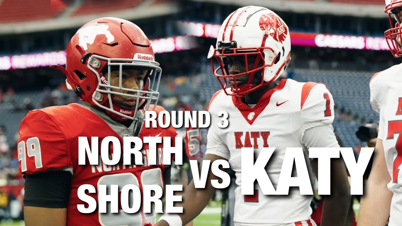 TXHSFB: ROUND 3 #2 NORTH SHORE vs #15 KATY || MUST SEE👀|| #viralvideo