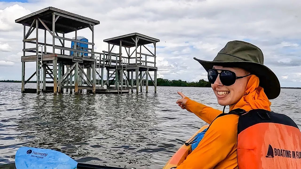 Camping on a Chickee in Everglades National Park Florida Bay
