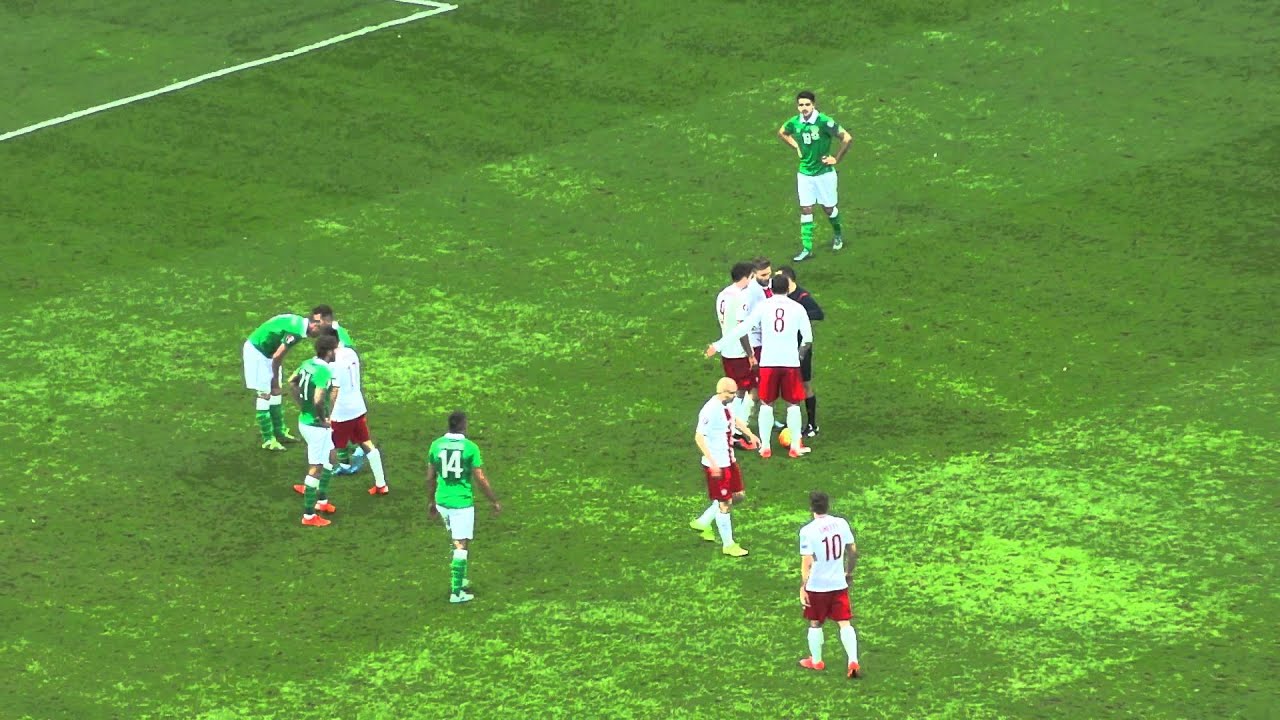 Polska- Irlandia 11.10.2015 ostatnie 5 minut i feta,  Poland- Ireland 11.10.2015 last 5 minutes
