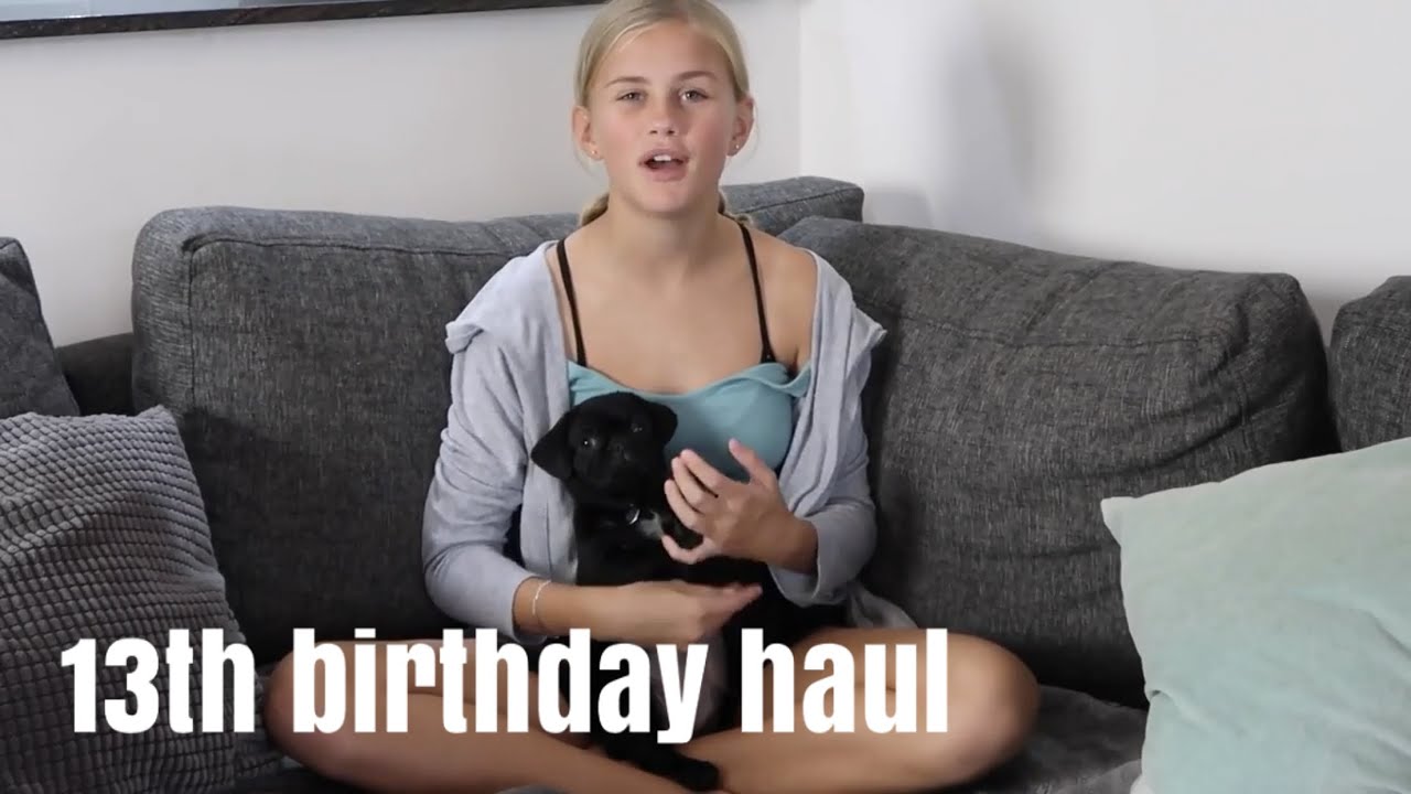 13TH BIRTHDAY HAUL - 2017