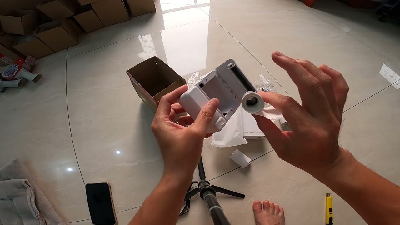 video mở kiện hàng shopee id 26012808GHPVPV1