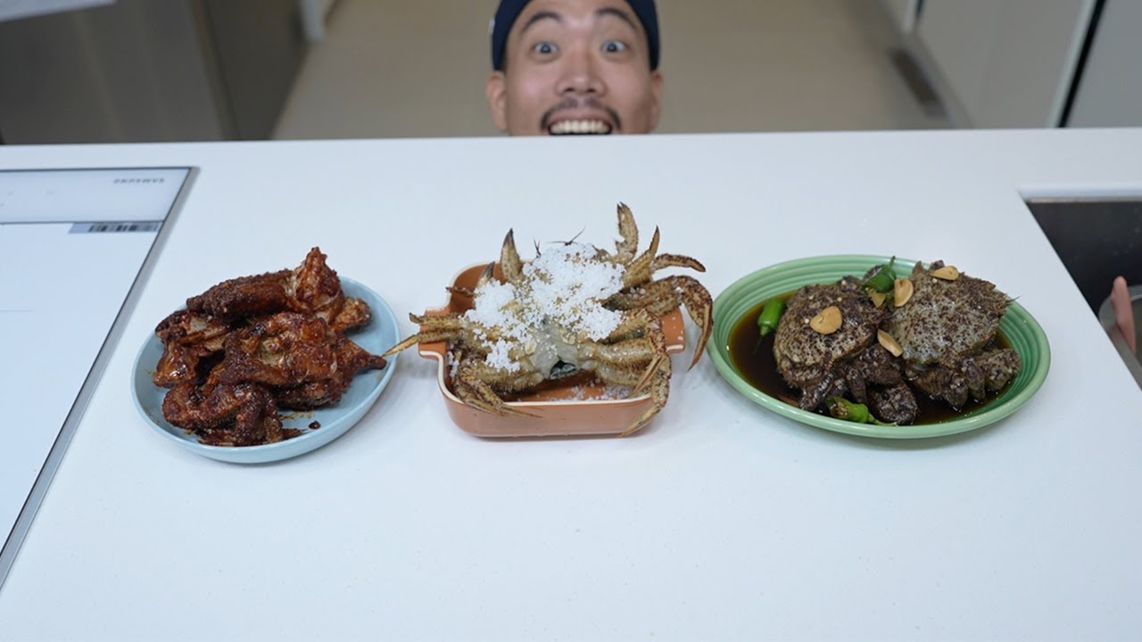 게장 콘텐츠의 끝입니다!! 털게를 세 종류의 게장으로 만들어 먹어보겠습니다!!
