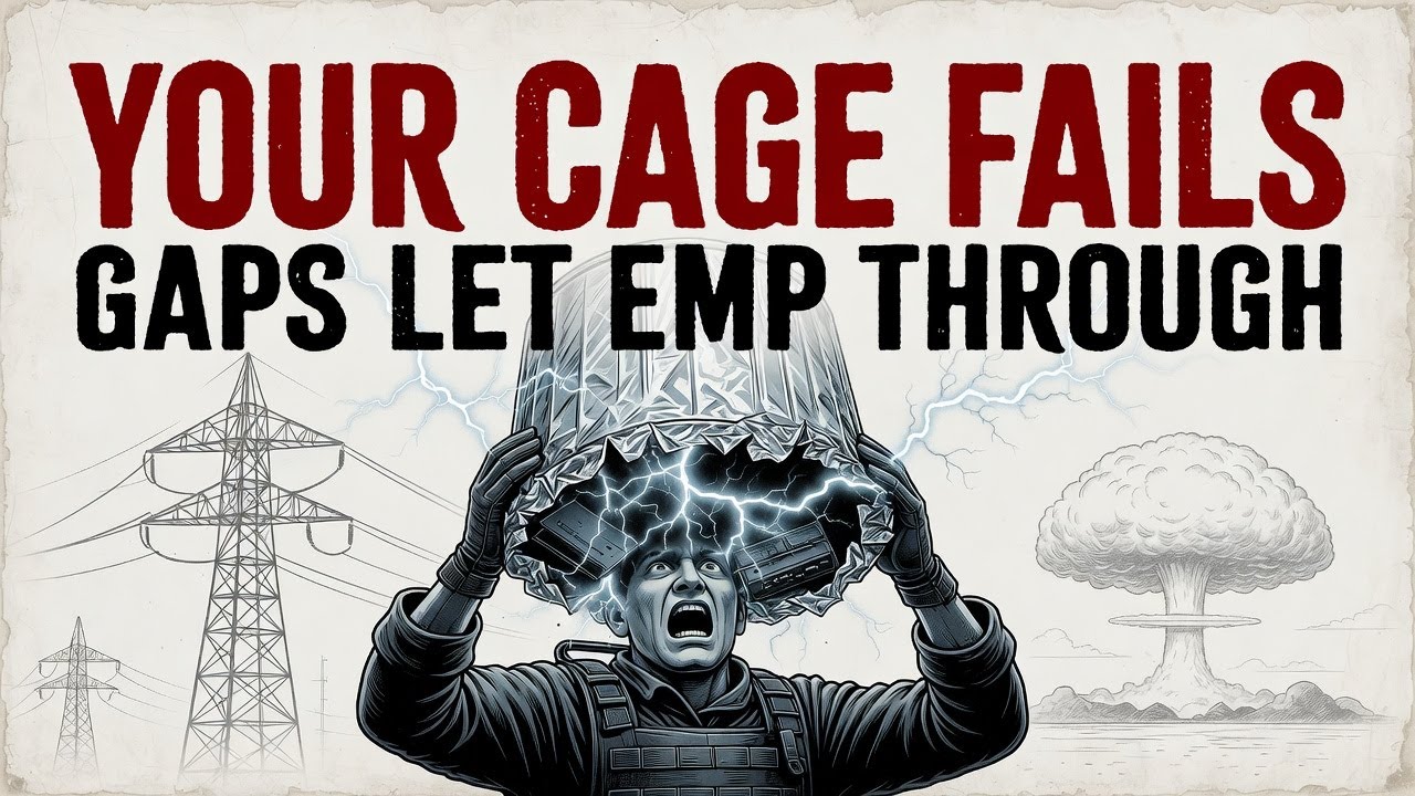 Your Faraday Cage is Wrong   The WWII Shielding Method That Actually Stops EMPs