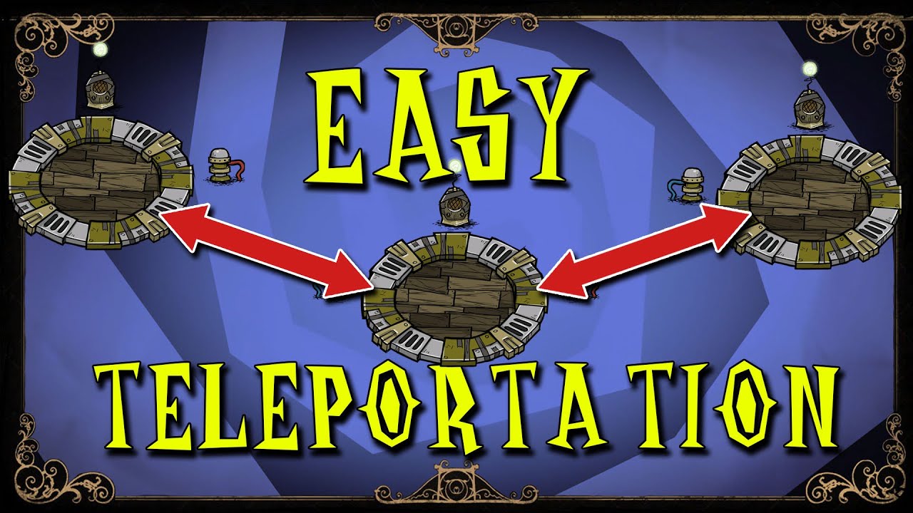 ПРОСТАЯ СЕТЬ ТЕЛЕПОРТАЦИИ ДЛЯ ВИНОНЫ | Руководство по игре Don't Starve Together