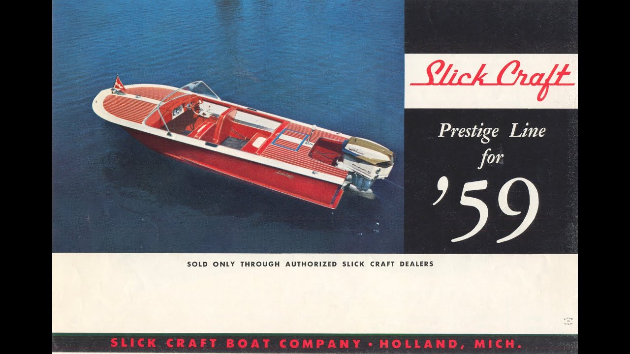 1959 SlickCraft 16' Premiere Restoration