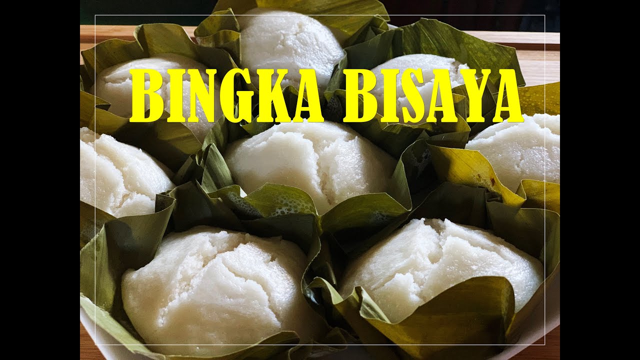 How to make Bingka Bisaya  /  Bibingka na bigas /   Bingka Recipe / ( Steamed Rice Bibingka )