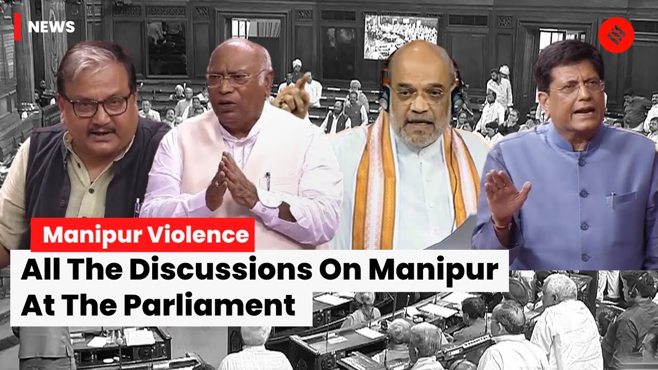 Manipur Violence: Opposition & Govt Lock Heads Over PM Modi Statement In Parliament