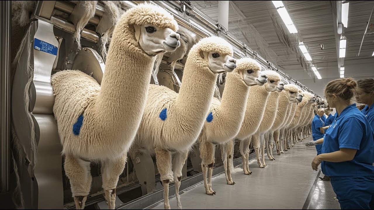 ALPACA Wool Processing: How Farmers Raise Alpacas for Fleece | Premium Fleece Production
