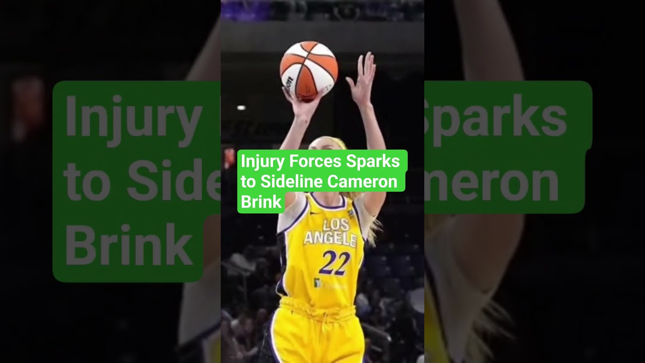 Injury Forces Sparks to Sideline Cameron Brink.